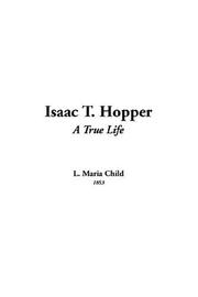 Cover of: Isaac T. Hopper by 