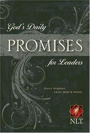 Cover of: God's Daily Promises for Leaders: Daily Wisdom from God's Word (God's Daily Promises)