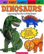 Cover of: My First Jumbo Book Of Dinosaurs (My First Jumbo Book)