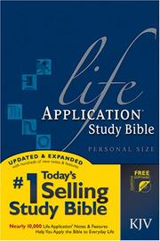Cover of: Life Application Study Bible KJV, Personal Size | Tyndale