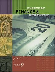 Cover of: Everyday Finance And Entrepreneurship