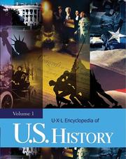 Cover of: Uxl Encyclopedia of Us History