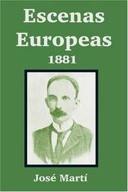 Cover of: Escenas Europeas: 1881
