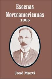 Cover of: Escenas Norteamericanas by José Martí