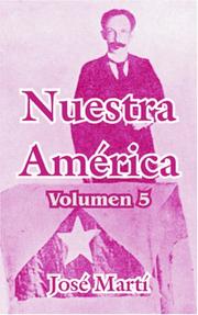 Cover of: Nuestra América by José Martí