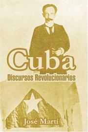 Cover of: Cuba by José Martí, José Martí