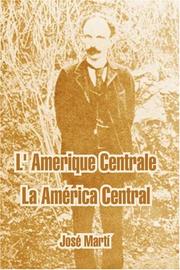 Cover of: L' Amerique Centrale: (La América Central)