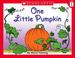 Cover of: Level B - One Little Pumpkin