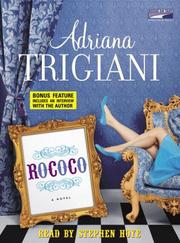 Cover of: Rococo by Adriana Trigiani
