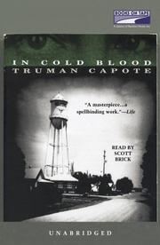 Cover of: In Cold Blood by Truman Capote