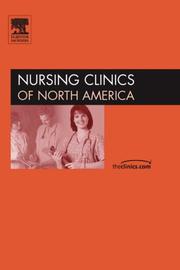 Cover of: Pharmacology, An Issue of Nursing Clinics (The Clinics: Nursing)