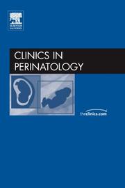 Cover of: The Science Behind Delivery Room Resuscitation, An Issue of Perinatology Clinics by Jeffrey Perlman