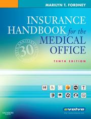 Cover of: Insurance Handbook for the Medical Office by Marilyn Fordney
