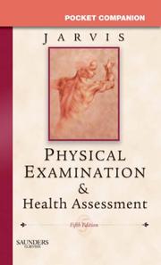 Pocket Companion for Physical Examination & Health Assessment by Carolyn Jarvis