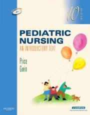 Cover of: Pediatric Nursing: An Introductory Text