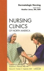 Cover of: Dermatologic Nursing, An Issue of Nursing Clinics (The Clinics: Nursing)