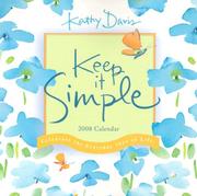 Cover of: Keep It Simple 2008 Mini Calendar | Kathy Davis