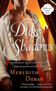 Cover of: The Duke of Shadows