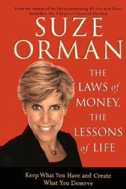 Cover of: The Laws of Money, The Lessons of Life by Suze Orman