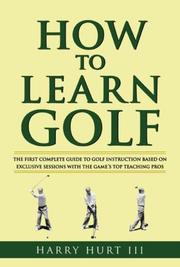 Cover of: How to Learn Golf