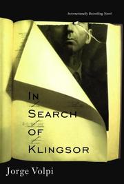 Cover of: In Search of Klingsor by Jorge Volpi