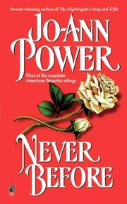 Cover of: Never Before by Jo-Ann Power