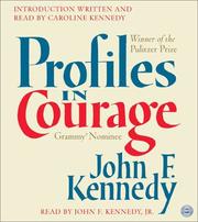 Cover of: Profiles in Courage CD by John F. Kennedy