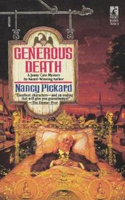 Cover of: Generous Death by Pickard