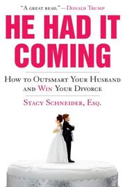 Cover of: He Had It Coming | Stacy Schneider