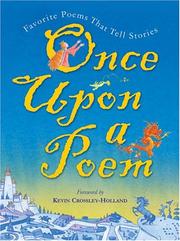Cover of: Once Upon A Poem by Kevin Crossley-Holland