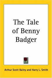 Cover of: The Tale of Benny Badger