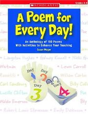 Cover of: A Poem for Every Day!: An Anthology of 180 Poems With Activities to Enhance Your Teaching