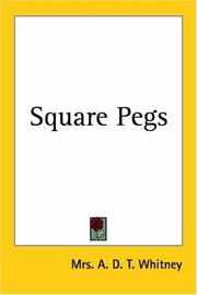 Cover of: Square Pegs by Adeline Dutton Train Whitney