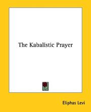 Cover of: The Kabalistic Prayer