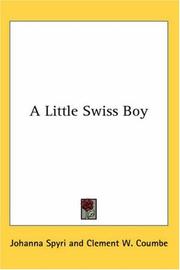 Cover of: A Little Swiss Boy by 