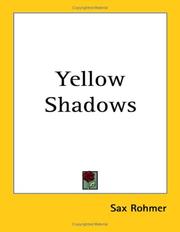 Cover of: Yellow shadows