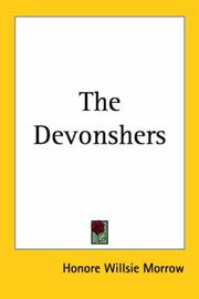 Cover of: The Devonshers | Honore Willsie Morrow