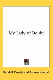 Cover of: My Lady of Doubt