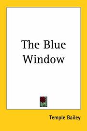 Cover of: The Blue Window by Temple Bailey