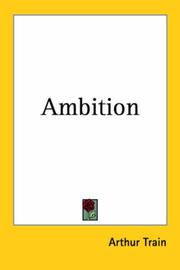 Cover of: Ambition by Arthur Train