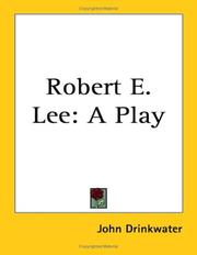 Cover of: Robert E. Lee by John Drinkwater