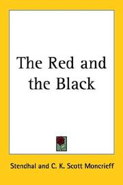 Cover of: The Red and the Black by Stendhal, Stendhal