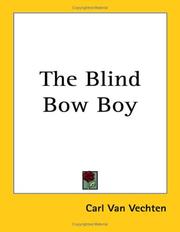 The Blind Bow-Boy by Carl Van Vechten