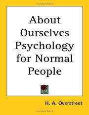 Cover of: About Ourselves Psychology for Normal People