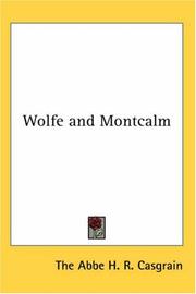 Cover of: Wolfe And Montcalm