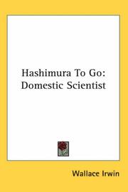 Cover of: Hashimura to Go by Wallace Irwin, Wallace Irwin