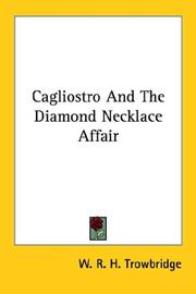 Cover of: Cagliostro and the Diamond Necklace Affair