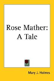 Cover of: Rose Mather by Mary Jane Holmes