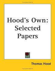 Cover of: Hood's Own by Thomas Hood