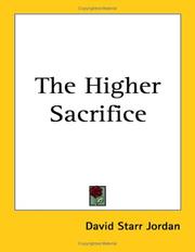 Cover of: The Higher Sacrifice